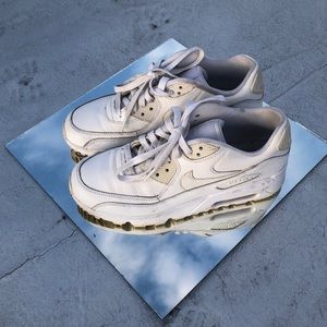 White Nike Airmax 90s Women size 7